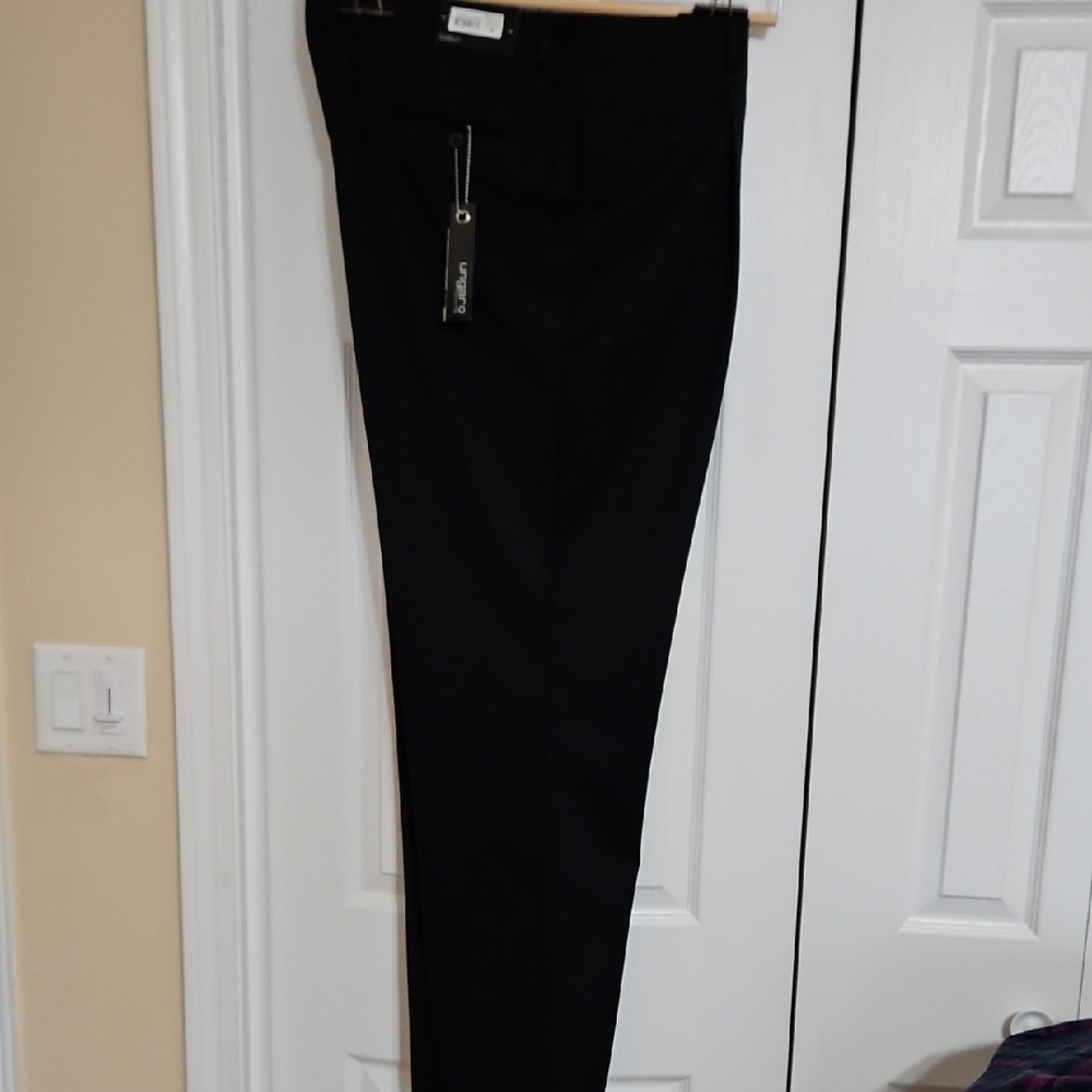 Emanuel Ungaro Men's Wool Black Dress Pants
